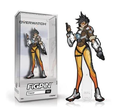 Overwatch - Pin esmaltado Tracer FiGPiN 3" (coleccionables CMD) Foto 1 de 4