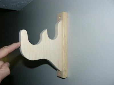 Double Rod Fancy Wood Brackets - Image 1 of 4