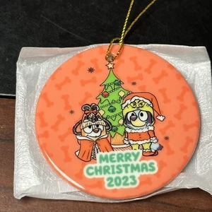 Bluey Bingo Merry Christmas 2023 Tree Ornament Grinch Cindy Lu Who Open Box - Picture 1 of 2