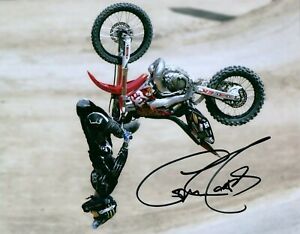 Adam Jones FMX Motocross X-Games Hand Signed 8x10 Autographed Photo COA