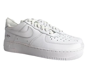 Size 10 - Nike Air Force 1 Low White (Travis Scott Cactus Jack Utopia Edition) T - Picture 1 of 4