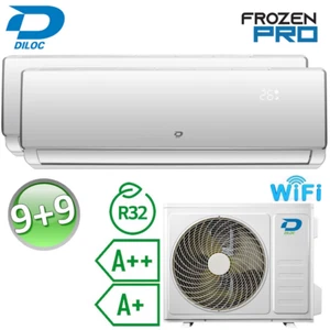 Climatiseur bi-split 9000+9000 Btu R32 A++/A+ Diloc Frozen PRO (U.E. 4.1) - WiFi - Imagen 1 de 1
