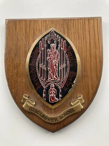 Handbemaltes Giggleswick Schule Wappenschild - Bild 1 von 5