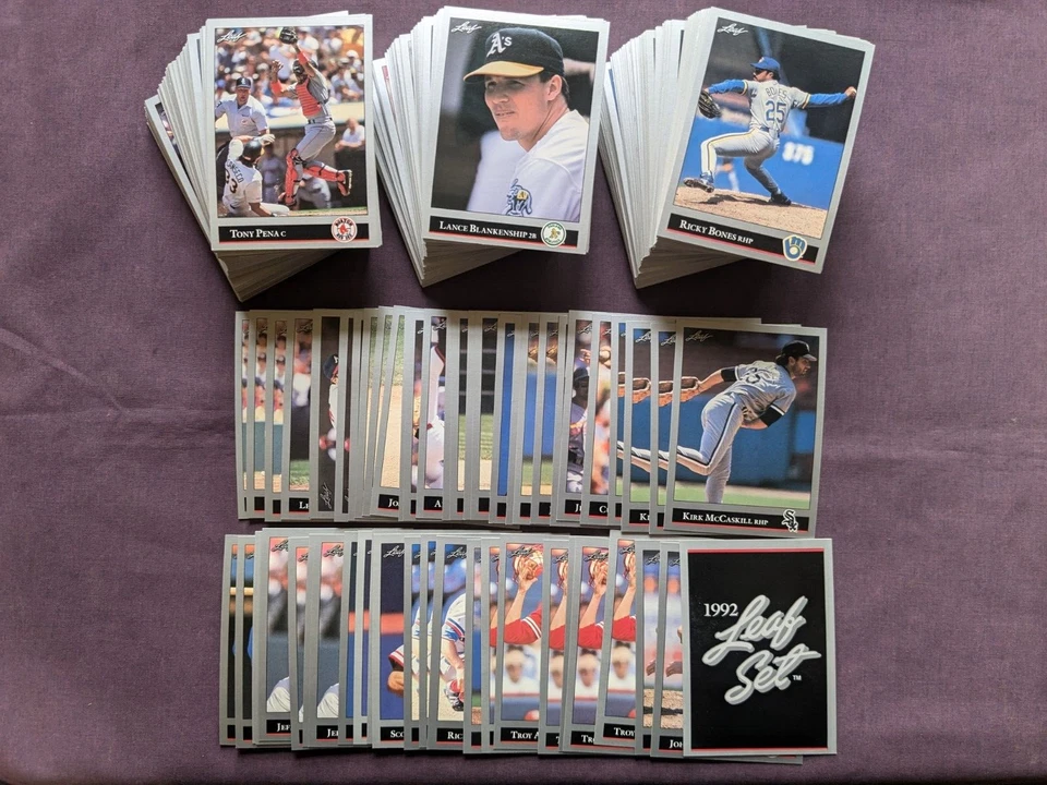 1992 Leaf Baseball Card #251 - #528 - - - Pick A Card - - - Complete a Set - Image 1 of 1