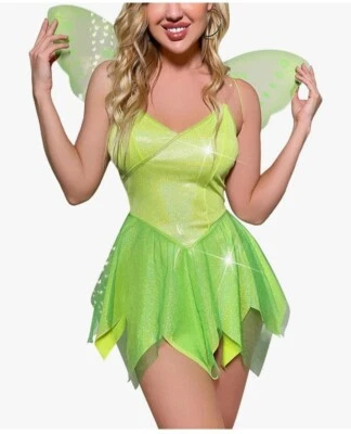 Disfraz Campanilla Halloween Adulto o Niño  Foto 1 de 4