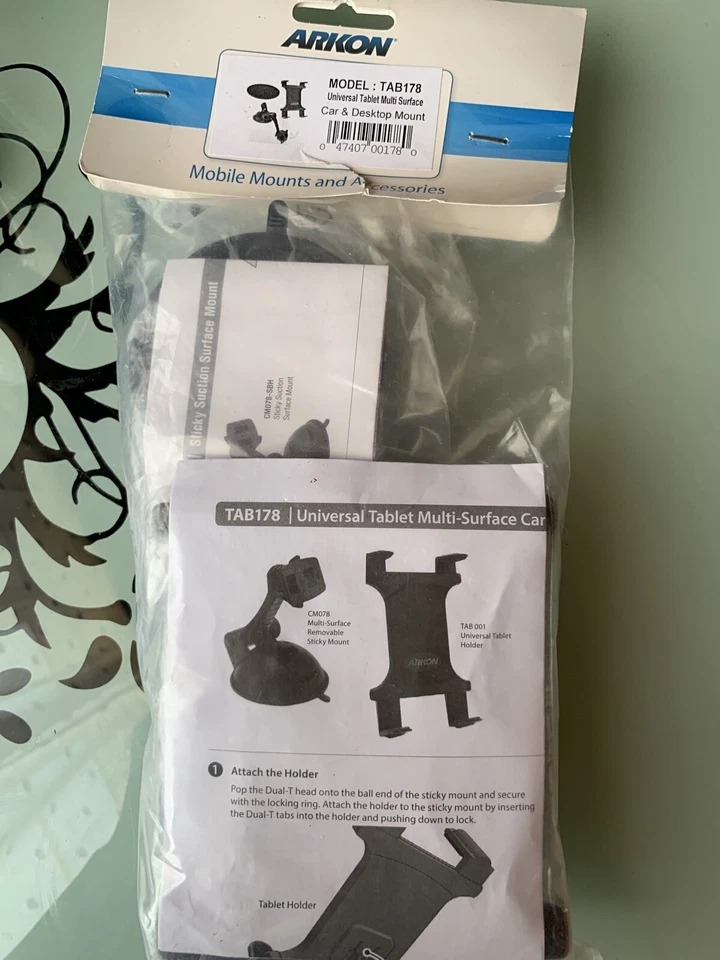 Table/Dash Surface Tablet Suction Mount for Samsung Galaxy Note 3 TAB10.1 TAB178 - Image 1 of 4