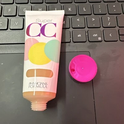 Physicians Formula Super CC+ Color-Correction + Care CC+ Cream Light Medium New - Image 1 of 3