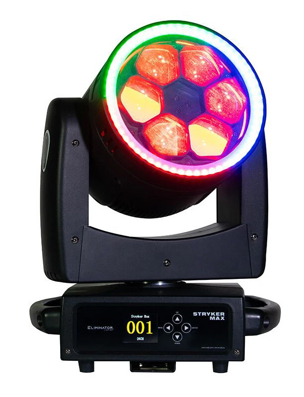Eliminator Lighting ADJ Stryker Max 6x40W RGBW LED Wash Moving Head Light - Image 1 of 4