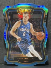 2017-18 Panini Select Premier Level Light Blue Die-Cut Prizm /185 Mario Hezonja