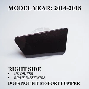 Tapa arandela faro lateral derecho para BMW X4 F26 SE 2014-2018 marrón brillante B53 - Imagen 1 de 14