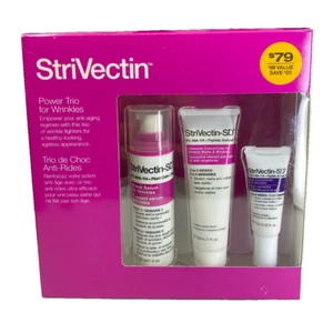StriVectin SD Power Trio for Wrinkles 3pc VALUE SET For Face Eye Body Set NIB - Picture 1 of 8