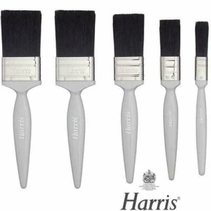 Harris Woodwork Gloss Essentials Decorating Professional Paints Brush Set 1,3,5 - Picture 1 of 11