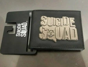 DC Comics Suicide Squad Bifold wallet Metal Logo - Picture 1 of 2