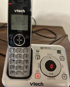 vtech cordless phone Answering Machine base and hand set cs6429-2 Cords & Base - Zdjęcie 1 z 11