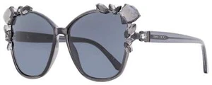 Jimmy Choo 25th Anniversary Mya Sunglasses KB7IR Gray 59mm - Picture 1 of 2
