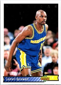 1992-93 Upper Deck European (Italian) #162 Latrell Sprewell - Picture 1 of 2