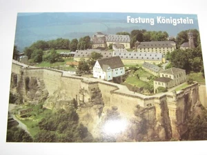 2 postales fortaleza Königstein - Imagen 1 de 2