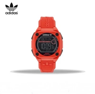 Reloj Adidas Originales Digital Rojo Cronógrafo City Tech Two AOST23063 Precio de venta sugerido por el fabricante 99,99 GBP Foto 1 de 4