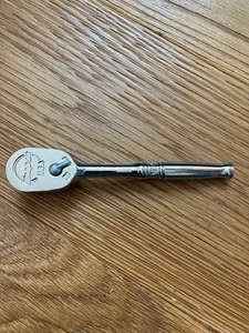 Snap-on T72 1/4" drive chrome handle ratchet Heavy Duty Tool - Picture 1 of 3