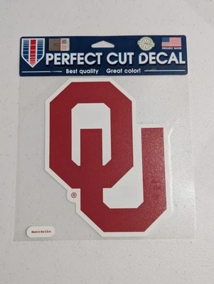 Oklahoma Sooners Perfect Die Cut Officially Licensed NCAA Logo Decal - Image 1 of 4