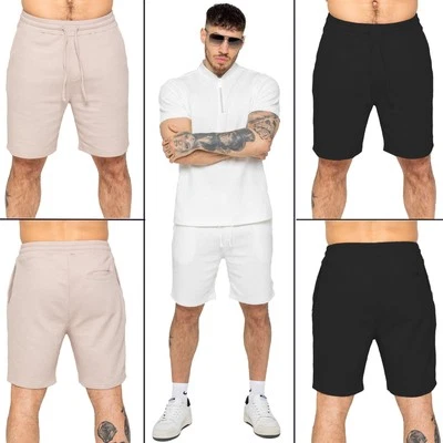 Enzo Mens Summer Shorts Elasticated Waist Regular Fit Beach Holiday Half Pants - Image 1 of 2