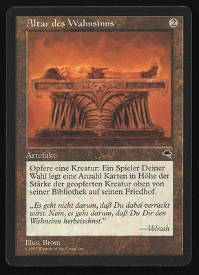 Altar des Wahnsinns / Altar of Dementia - Sturmwind - Deutsch - Near Mint+ - MTG - Bild 1 von 2