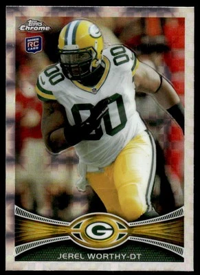 2012 Topps Chrome #93 Jerel Worthy Xfractors - Image 1 of 2
