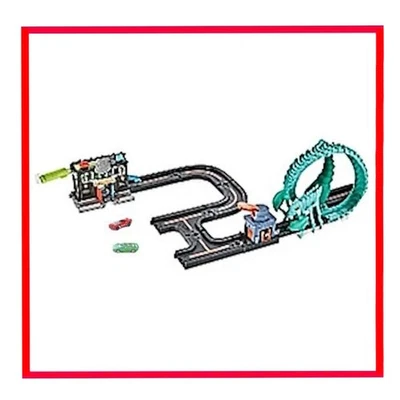 Hot Wheels🚨City🌇2-in-1🏎️Breakout 🚓 Bundle🦂Scorpion+Police Station🆓📬2 Cars - Image 1 of 4