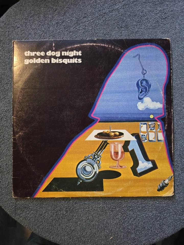 Three Dog Night - Golden Bisquits Vinyl LP Album - 1971 DSX 50098 - W/Poster - Image 1 of 1