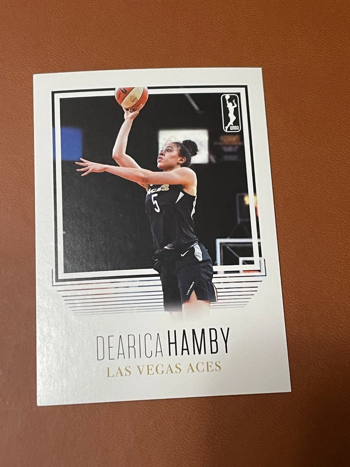 2018 Rittenhouse WNBA #49 Dearica Hamby Las Vegas Aces Los Angeles Sparks - Image 1 of 1