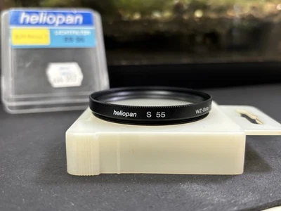 Heliopan S 55 WZ-Duto 1 Lens Filter Made in Germany 55mm lens filter - Image 1 of 4