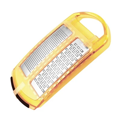 NEU Genius Doppelreibe Fein/Grob Küchenreibe Reibe Zitrusreibe Käsereibe Orange - Bild 1 von 2