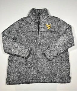 Pullover West Virginia Mountaineers para mujer 4X gris NCAA fútbol boxercraft - Imagen 1 de 6
