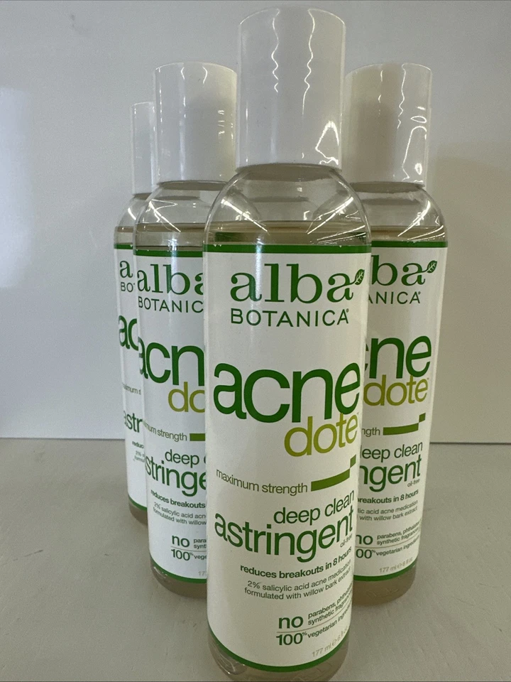 Alba Botanica Acnedote  Deep Clean Astringent 6 oz Pack of 6 Exp 06/20 - Image 1 of 4