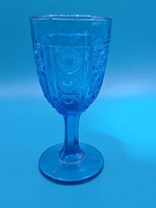 Vintage Rare Antique Blue Glass Sherry Goblet - Picture 1 of 4