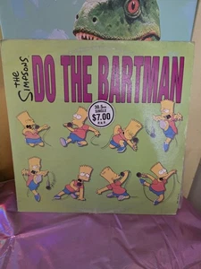 The Simpsons – Do The Bartman 12" Single 33 1/3RPM Vinyl Record 1991 Australia. - Picture 1 of 9