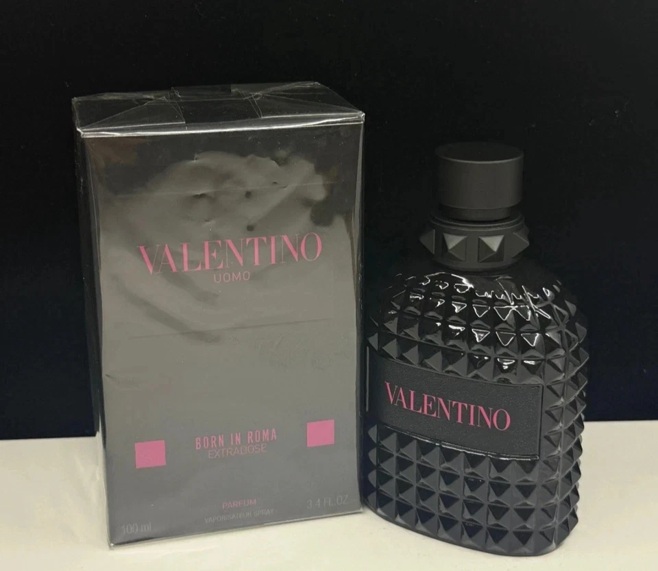 Uomo Born In Roma Extradose Parfum 3,4 oz Novo Na Caixa - Imagem 1 de 1