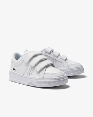 Nuevo en Caja Zapatilla Lacoste Unisex-Niño Infantil L001, Blanco 4.5 Foto 1 de 4