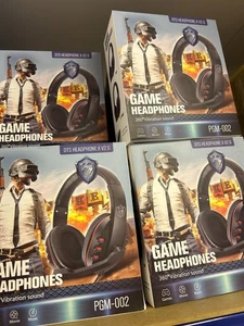 Wired gaming headset with microphone - Black - Picture 1 of 7