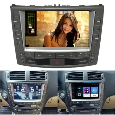 9'' Android Stereo Radio GPS Navigation For Lexus IS200/300/350 2005-12 Carplay - Image 1 of 4