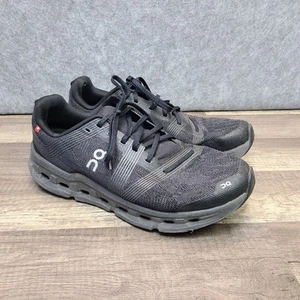 On Cloudgo Shoes Mens Size 9 Black Gray Athletic Running Walking Sneakers - Picture 1 of 13