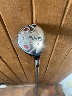 Ping I 15 15.5 Fairway Wood Gents  TFC700 S Flex Rub Mark  Ping Grip - Image 1 of 4