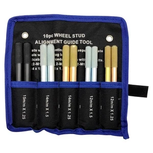 10PC Wheel Alignment Pin,Wheel Fixing Bolts Black Wheel Hanger Alignment Pin ... - Picture 1 of 7