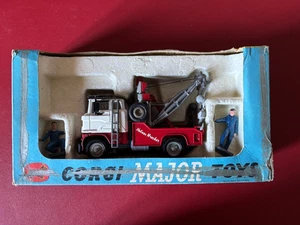 CORGI MAJOR TOYS HOLMES WRECKER 1142 +BOX ORIGINALE CARRO RECUPERO CAMION - Foto 1 di 6