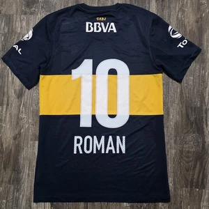 2013 Nike Boca Juniors Home Jersey Juan Roman Riquelme Men S Argentina CABJ - Picture 1 of 10