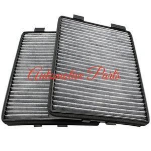 New Cabin Air Filter Set Carbon 64110008138 For BMW E39 525I 528I 530I 540I M5 - Picture 1 of 4