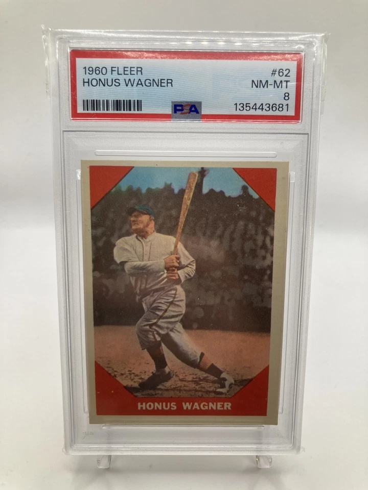 Honus Wagner 1960 Fleer No62 PSA 8  - Изображение 1 из 1