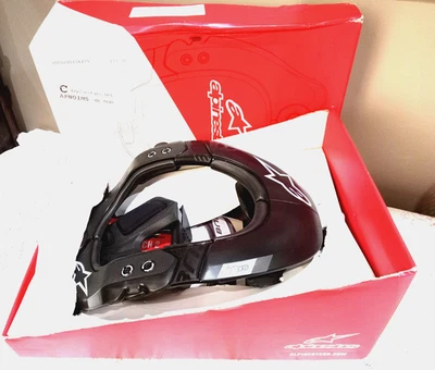 alpinestars BNS Tech 2 Black Neck Support APN01MS XS/M  motocross skiing sports - Image 1 of 4