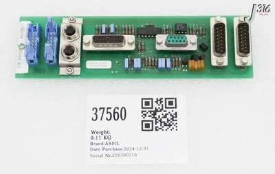 37560 ASML PCB, ASSY 4022-430-1220 4022.430.1219 - Image 1 of 4