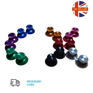 2 x Metal Analog Thumbsticks Sticks for PS5 + XBOX One Series S | X Controllers - Picture 1 of 9